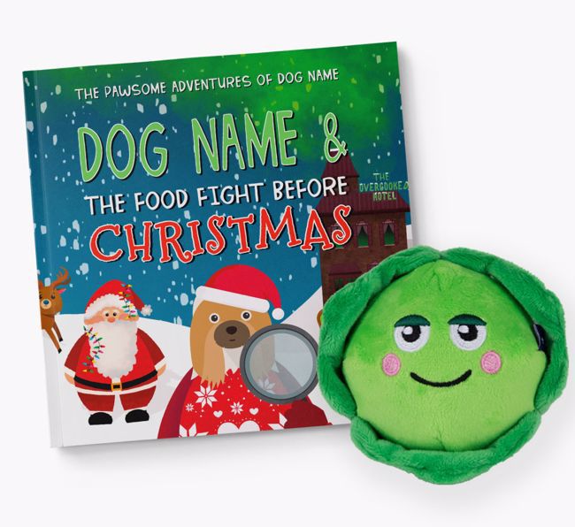 Personalised Book: Your Dog and the Food Fight Before Christmas